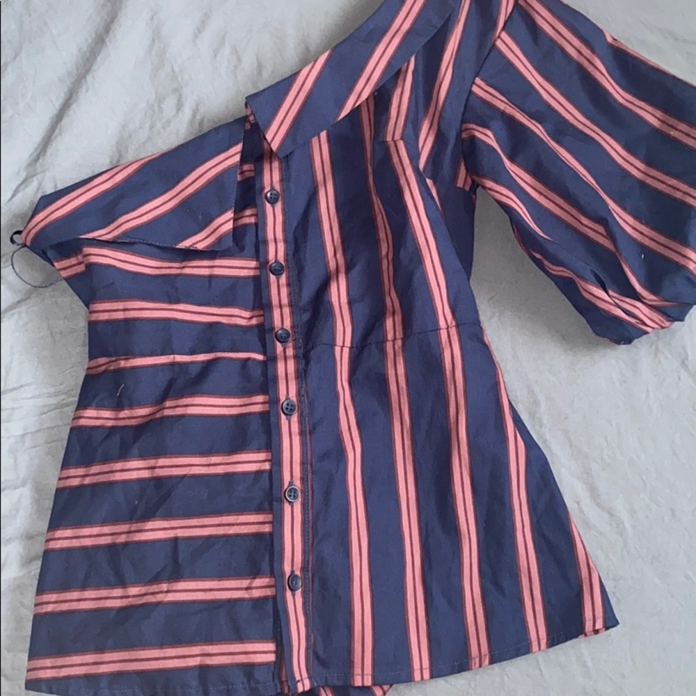Top shop New one shoulder blouse. Never used!